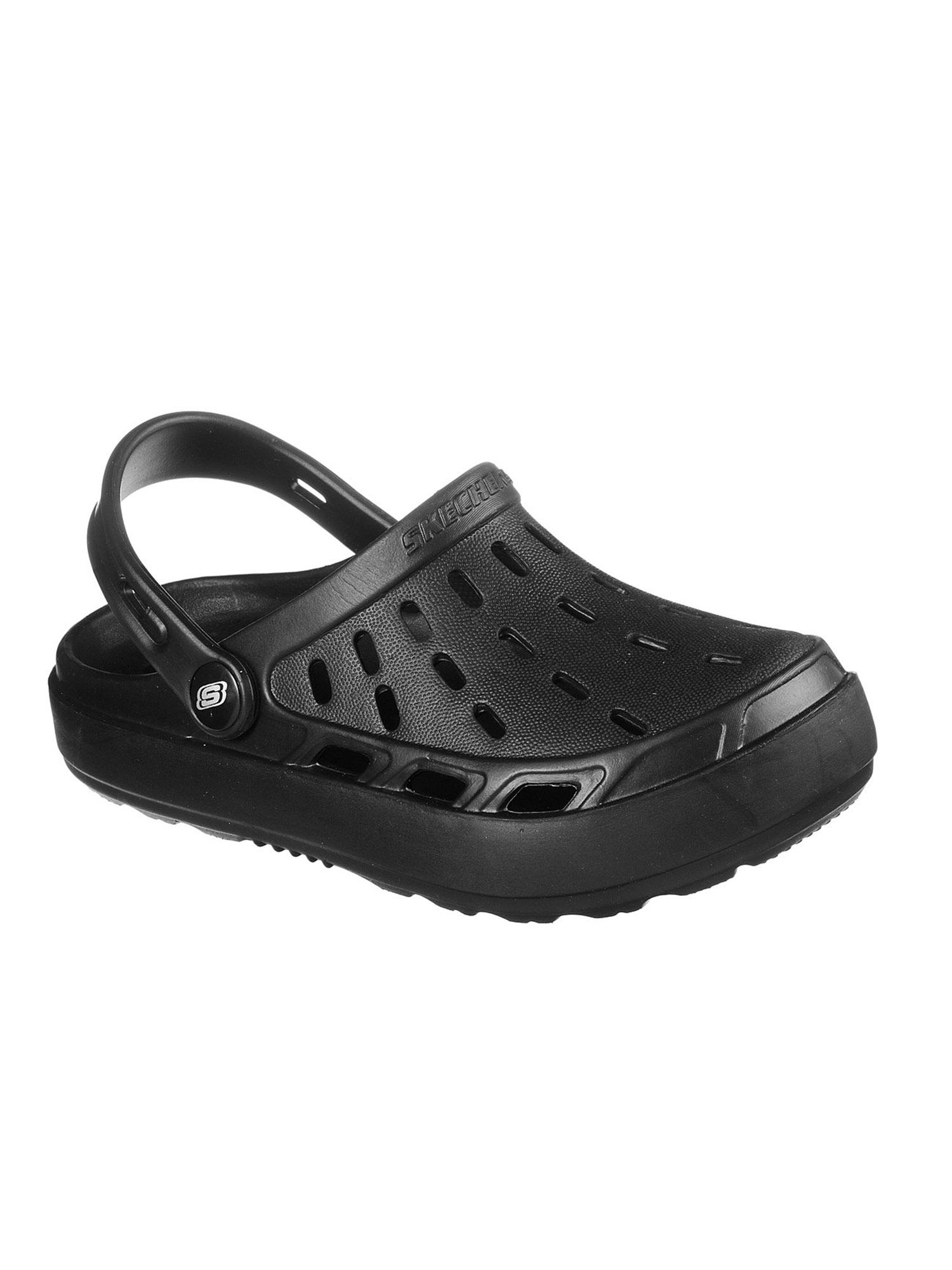 skechers clogs black