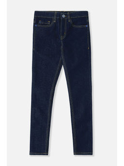 Allen Solly - Boys Navy Blue Jeans