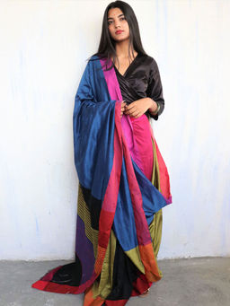 Chidiyaa - Holi Akanksha Handwoven Pure Cotton Viscose Saree