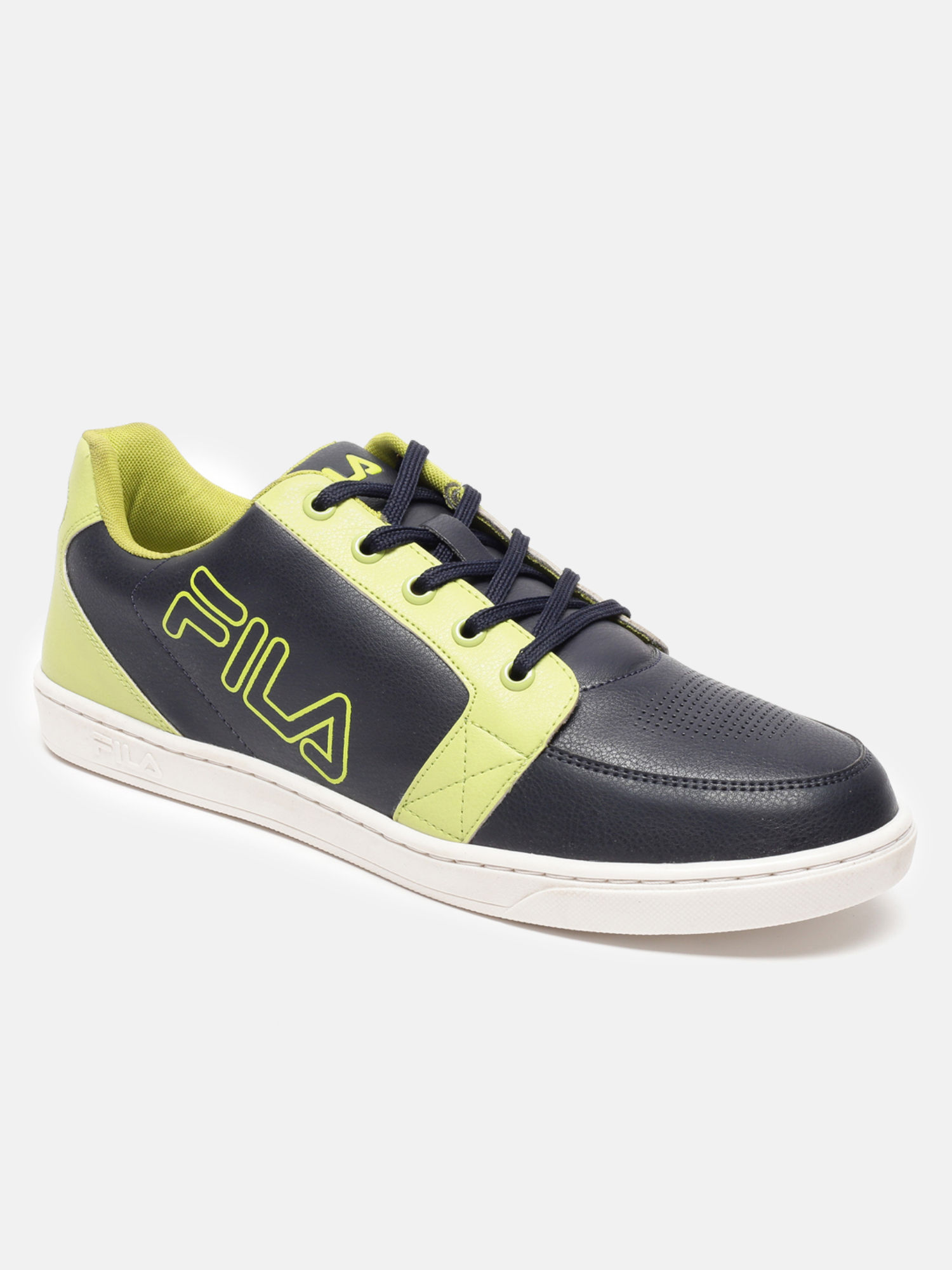 Fila shoes black and yellow best sale