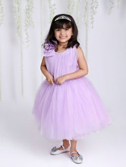 KID1 - Lilac Swirl Party Dress