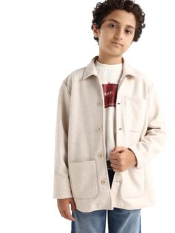 RARE ONES - Beige Solid Jacket