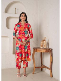 Juniper - Women Multi-Color Floral Printed Co-Ord Set