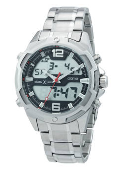 Daniel Klein - Analog-Digital Gunmetal Dial Men Watch- DK.1.12355-2