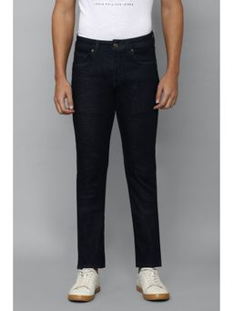 Louis Philippe - Men Navy Dark Slim Fit Jeans