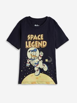 The Souled Store - Official Donald Duck Space Legend Boys Cotton T-Shirts