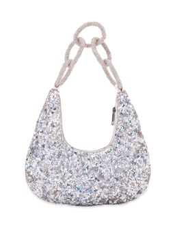 5 Elements by Radhika Gupta - Small Silver Abraxas Handbag