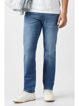 Van Heusen - Men Blue Mid Wash Jeans