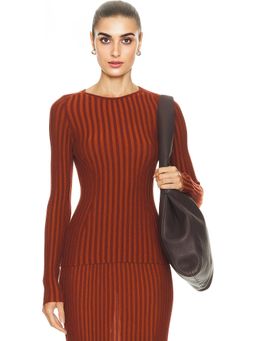 Gabriela Hearst - Karlene Funnel Neck Top