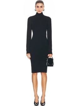 Givenchy - Backless Long Sleeve Dress