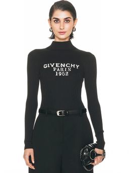 Givenchy - High Neck Bodysuit Top