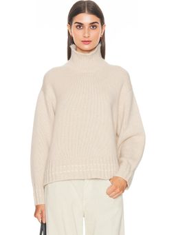 Guest In Residence - Tipped Cozy Turtleneck Sweater