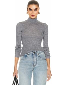 Guest In Residence - Base Layer Rib Turtleneck Top