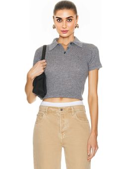 Guest In Residence - Shrunken Polo Top
