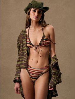 Heavy Manners - for FWRD Triangle Front Tie Bikini Top