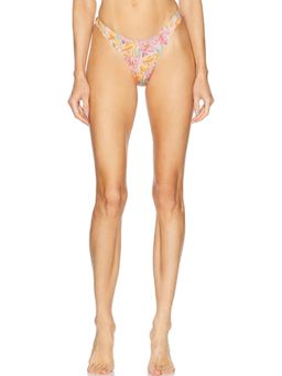 Heavy Manners - High Cut Cheeky Bikini Bottom in Its