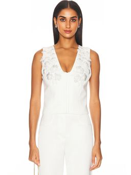 ILA - Terry Applique Detailed Vest