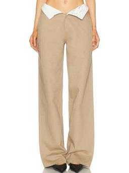 Jade Cropper - Foldover Waist Pant