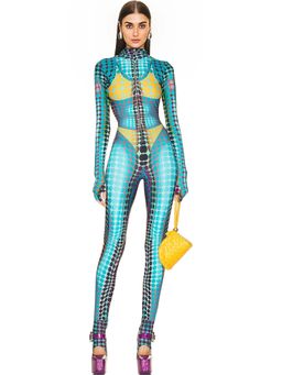 Jean Paul Gaultier - High Neck Hooded Jumpsuit