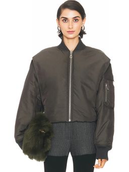 Jean Paul Gaultier - Hidden Hood Detail Bomber Jacket