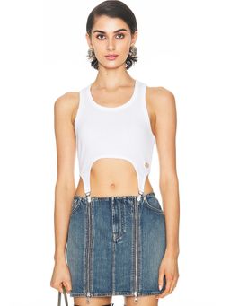 Jean Paul Gaultier - Lingerie Garter Ribbed Bra Top