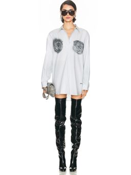 Jean Paul Gaultier - Blurry Roses Unisex Printed Shirt
