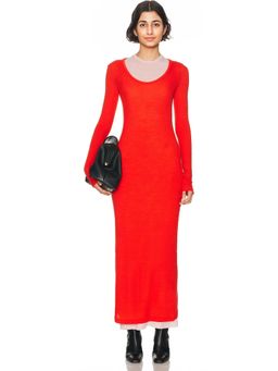 Jil Sander - Long Sleeve Tank Dress