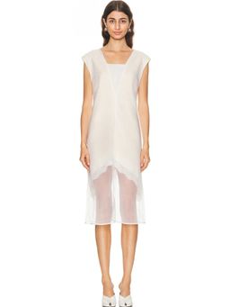 Jil Sander - V Neck Dress