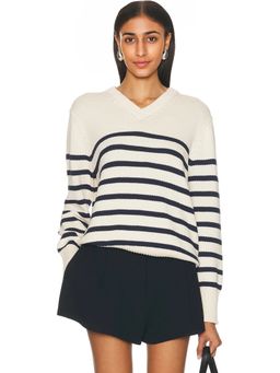 Jenni Kayne - Cotton Cate V Neck Sweater