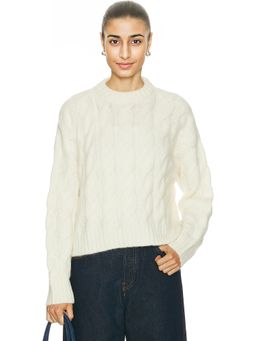 Jenni Kayne - Cable Serena Crewneck Sweater