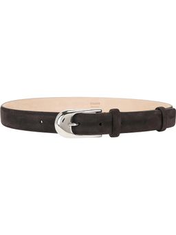 KHAITE - Dome 25mm Suede Belt