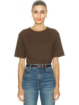 KHAITE - Mae Short Sleeve Tee Shirt