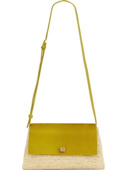 KHAITE - Audrey Raffia Crossbody Bag