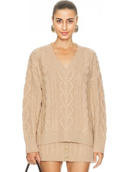 LoveShackFancy - Croisette Pullover Sweater