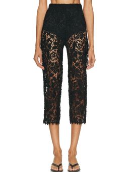 La Porte - Gabrielle Lace Capri Pant
