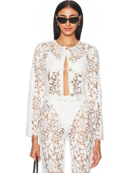 La Porte - Coco Lace Button Shirt