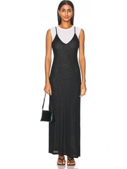 LESET - Rozzi V Neck Muscle Dress