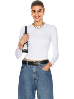 LESET - Kelly Slim Fit Long Sleeve Top