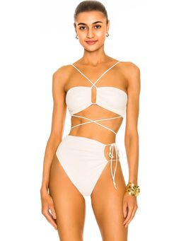 Magda Butrym - Wrap Tie Bikini Top