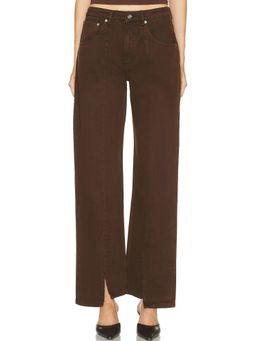 Mimchik - Split Hem Wide Leg
