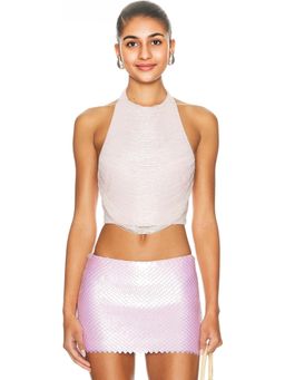 MONOT - Beaded Fringe Top