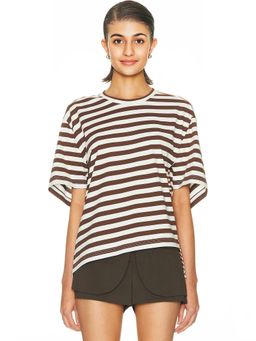 Monse - Asymmetric Twisted T-shirt