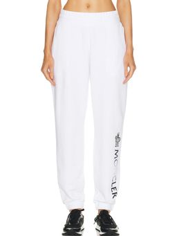 Moncler - Logo Degrade Jogger In White