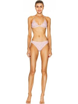 Moncler - Bikini Logo Print Set