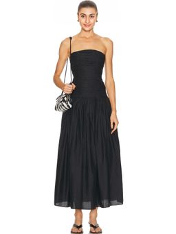 Matteau - Strapless Drop Waist Dress