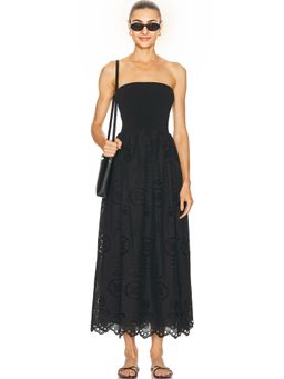 Matteau - Knit And Broderie Dress