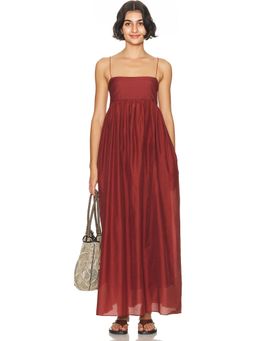 Matteau - Empire Pintuck Bodice Dress