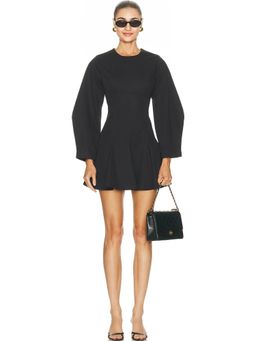 Matthew Bruch - Leg Of Mutton Sleeve FlareDress