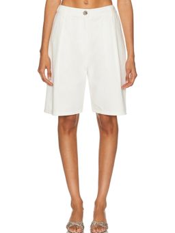 Matthew Bruch - Low Rise Pleated Bermuda Short