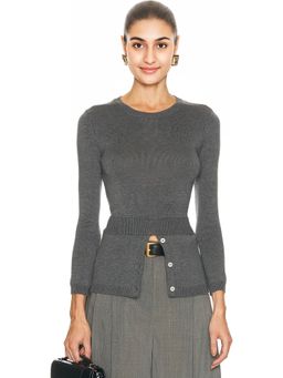 Matthew Bruch - Layered Long Sleeve Sweater